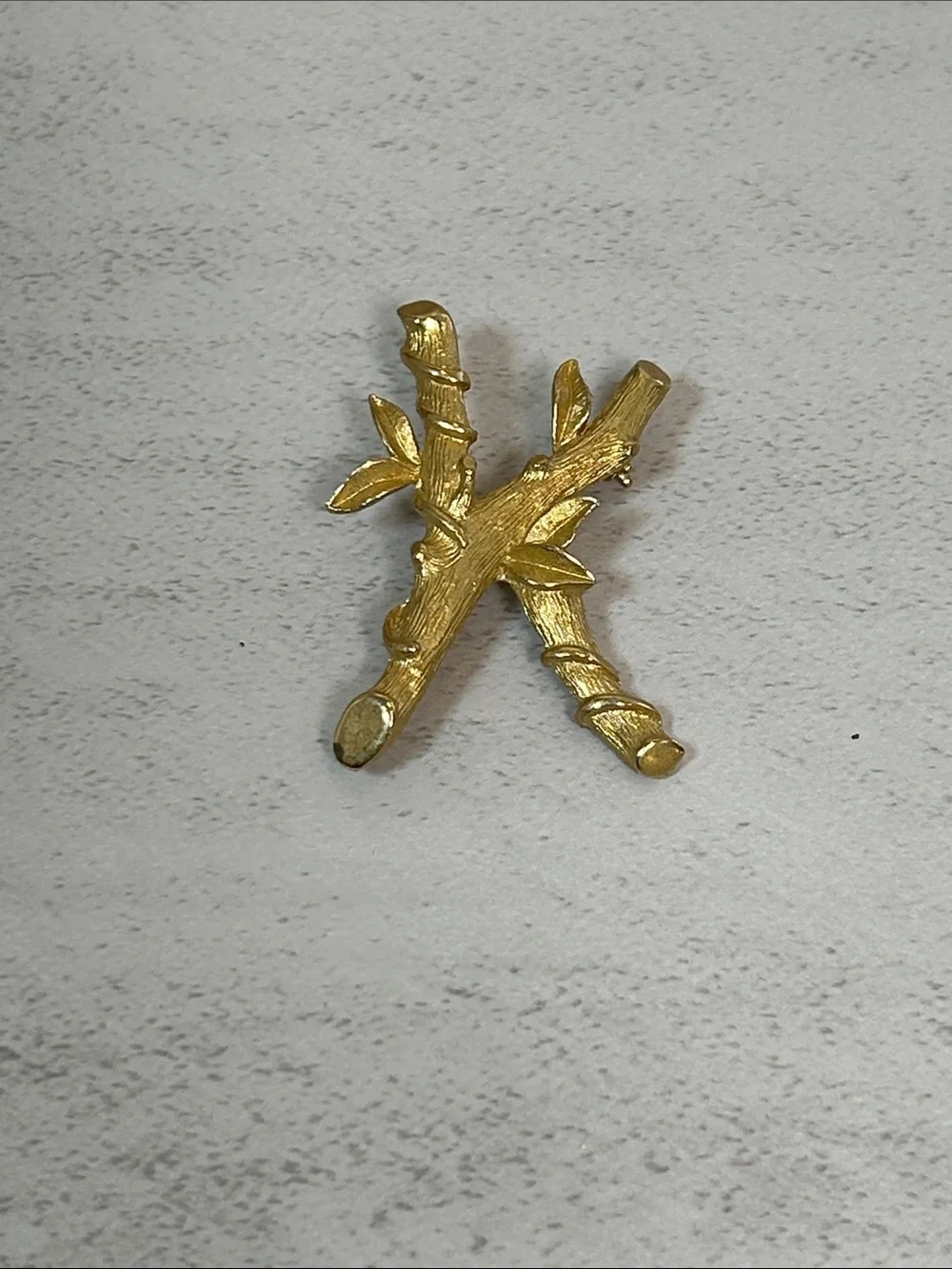 Sarah Coventry Gold Branch Twig Brooch
